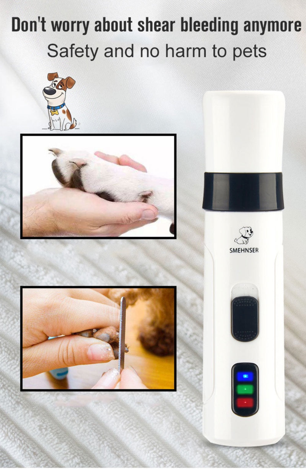 SlumberPaws™ Electric Nail Grinder