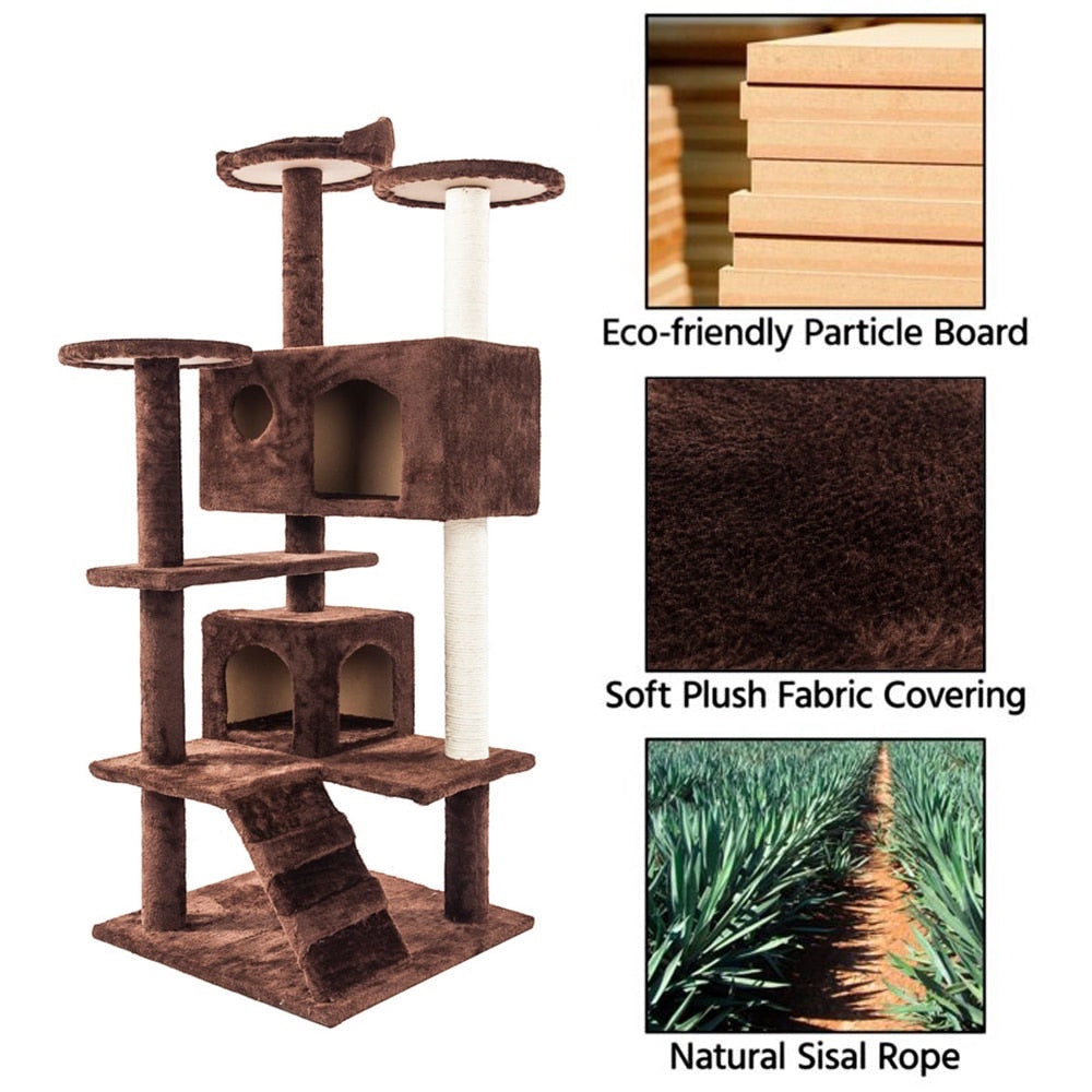 SlumberPaws™ Multi-Level Cat Tree