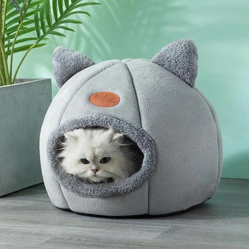 SlumberPaws™ Snuggle Cave Bed