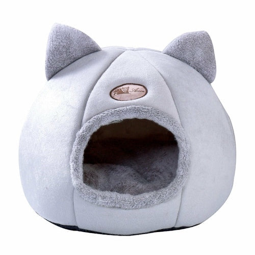 SlumberPaws™ Snuggle Cave Bed