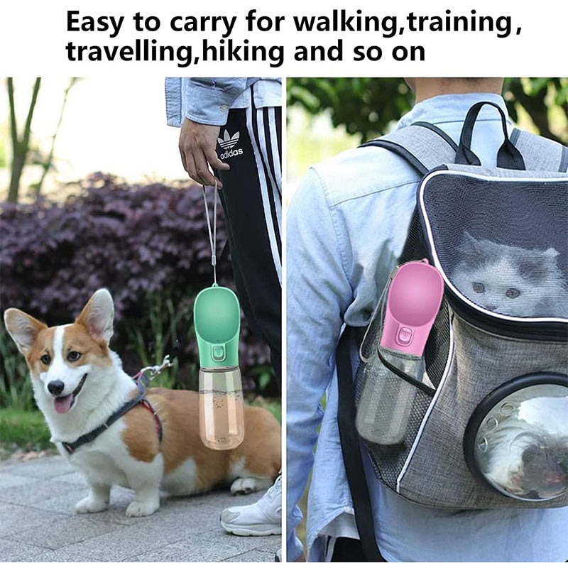 SlumberPaws™ Portable Pet Water Bottle