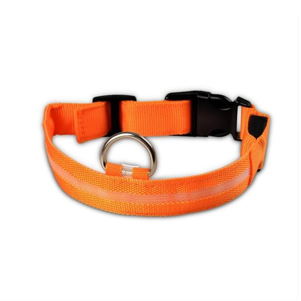 SlumberPaws™ Neon Glow LED Collar Set (2-Pack)